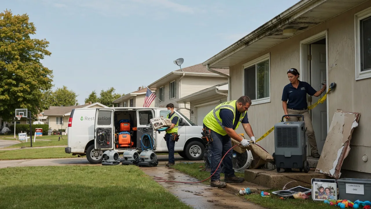 Water Damage Restoration in Hampton, CT near me